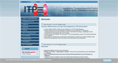 Desktop Screenshot of itp-information.de