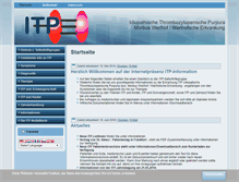 Tablet Screenshot of itp-information.de